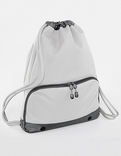 BagBase Athleisure Gymsac Ice Grey