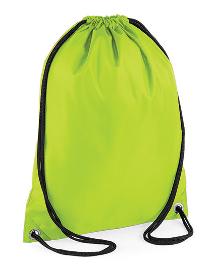 BagBase Budget Gymsac Lime Green