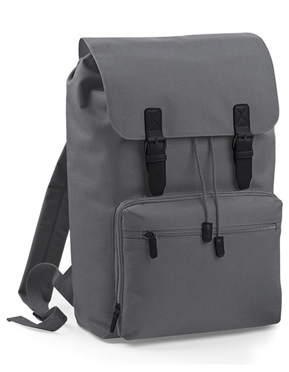 BagBase Vintage Laptop Backpack Graphite Grey
