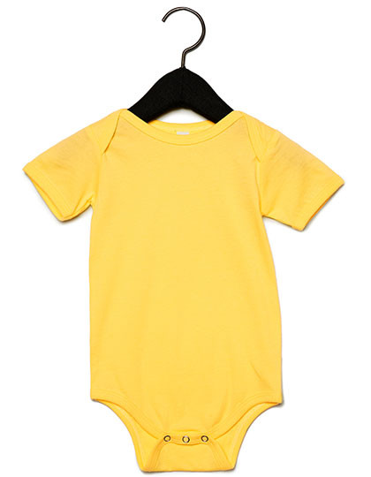 Bella Baby Jersey Short Sleeve Onesie Yellow