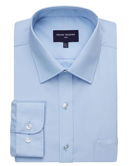Brook Taverner Juno Long Sleeve Shirt Blue