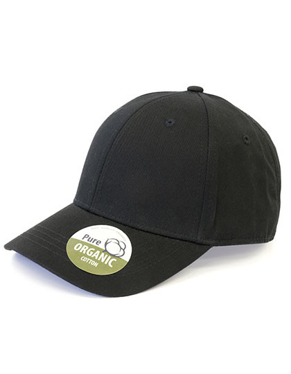 Brain Waves Organic Cotton Cap Black