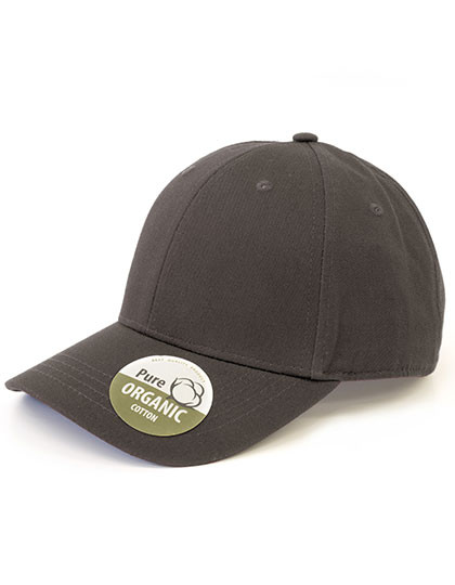Brain Waves Organic Cotton Cap Charcoal