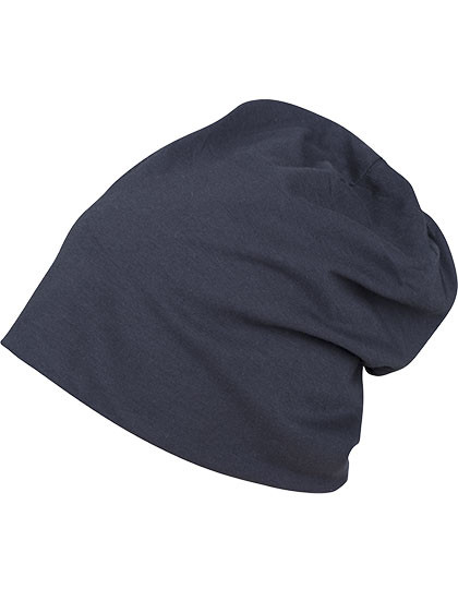 Build Your Brand Jersey Beanie Navy