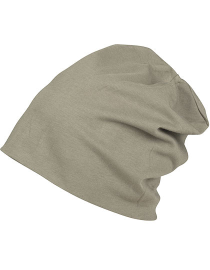 Build Your Brand Jersey Beanie Olive