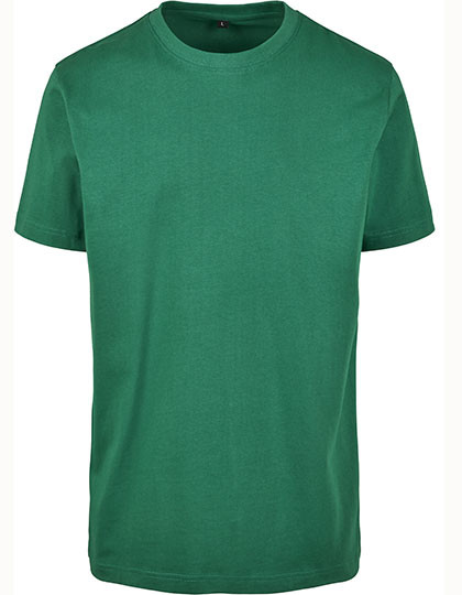 Build Your Brand T-Shirt Round Neck Forest Green