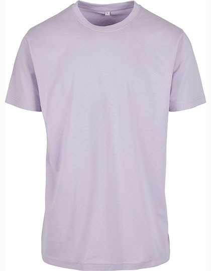 Build Your Brand T-Shirt Round Neck Lilac