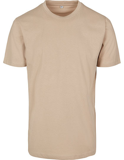 Build Your Brand T-Shirt Round Neck Sand