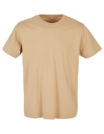 Build Your Brand T-Shirt Round Neck U. Beige