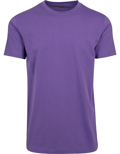 Build Your Brand T-Shirt Round Neck Ultraviolett