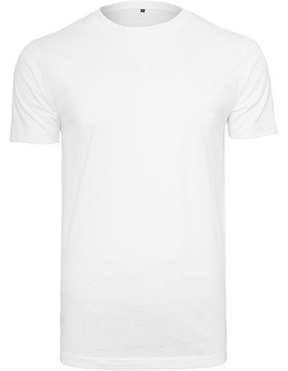 Build Your Brand T-Shirt Round Neck White
