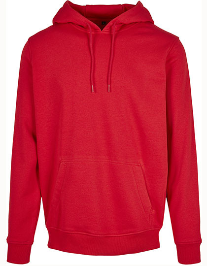 Build Your Brand Heavy Hoody City Red