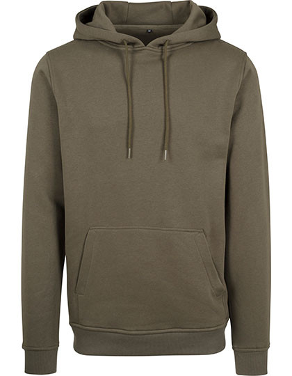 Build Your Brand Heavy Hoody Olive