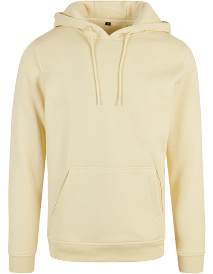 Build Your Brand Heavy Hoody Soft Yellow
