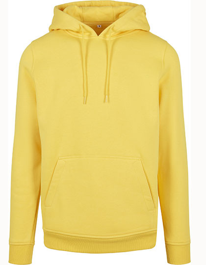 Build Your Brand Heavy Hoody Taxi Yellow