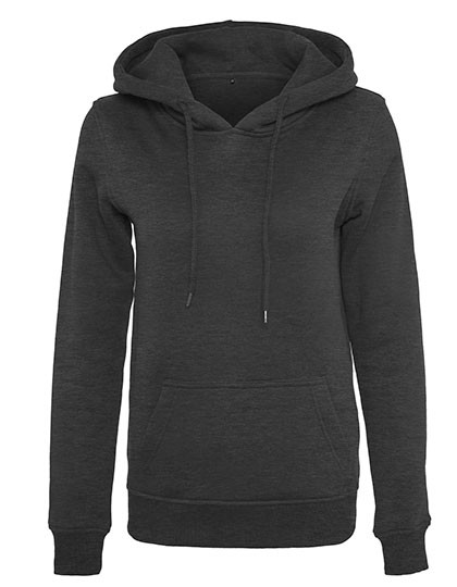 Build Your Brand Ladies´ Heavy Hoody Charcoal (Heather)