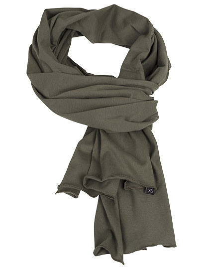 Build Your Brand Jersey Scarf Olive
