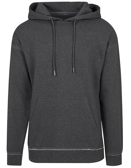 Build Your Brand Oversize Hoody Charcoal (Heather)