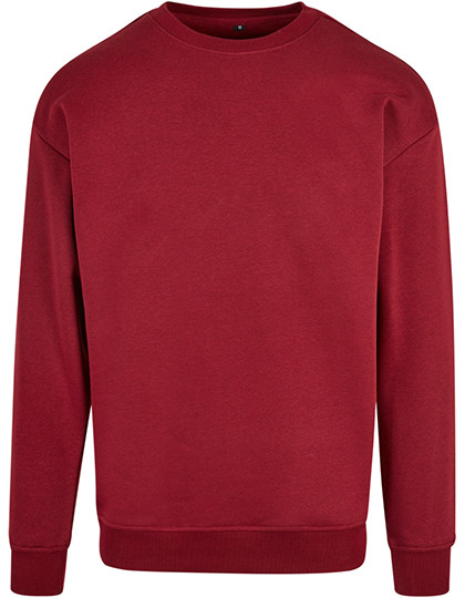 Build Your Brand Sweat Crewneck Burgundy