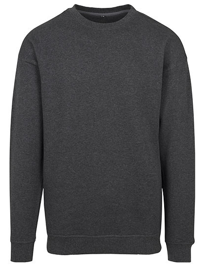 Build Your Brand Sweat Crewneck Charcoal (Heather)