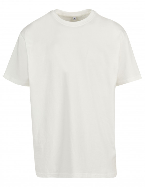 Build Your Brand Heavy Oversize Tee Blanc White