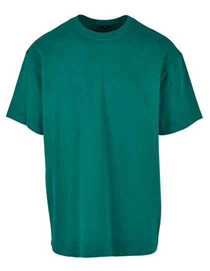 Build Your Brand Heavy Oversize Tee Green
