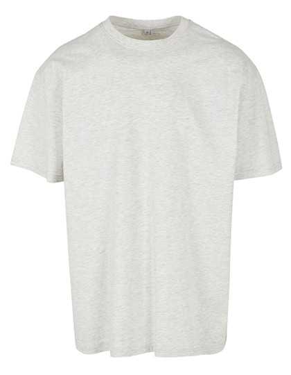 Build Your Brand Heavy Oversize Tee Light Grey