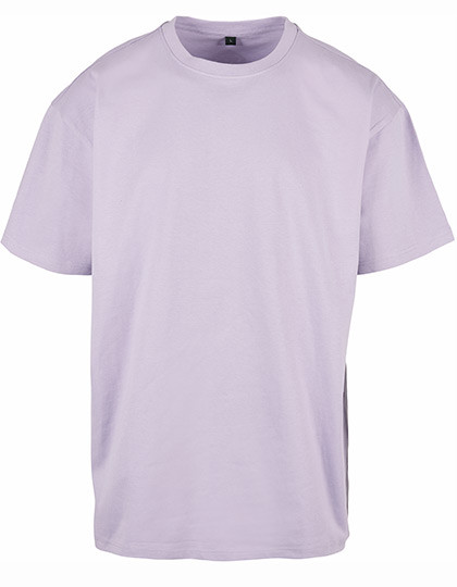 Build Your Brand Heavy Oversize Tee Lilac