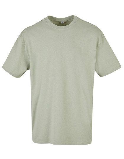 Build Your Brand Heavy Oversize Tee Soft Salvia