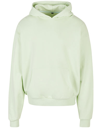 Build Your Brand Ultra Heavy Cotton Box Hoody Light Mint
