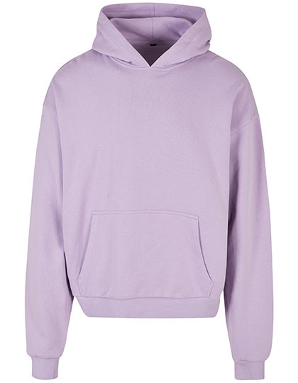 Build Your Brand Ultra Heavy Cotton Box Hoody Lilac