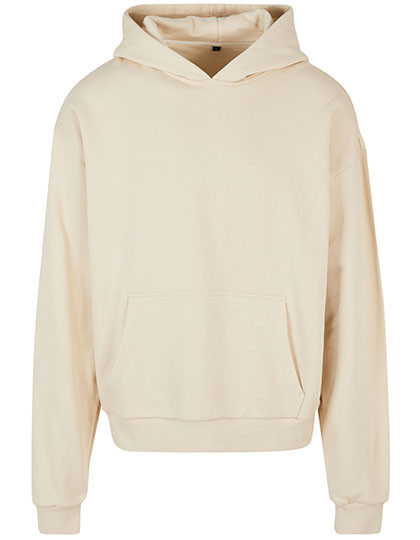 Build Your Brand Ultra Heavy Cotton Box Hoody Sand