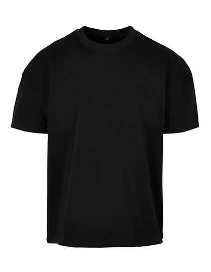 Build Your Brand Ultra Heavy Cotton Box Tee Black