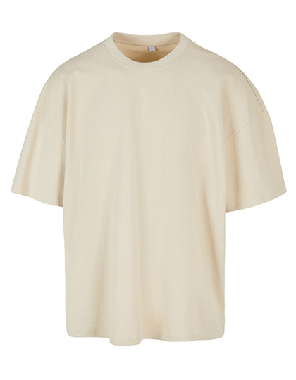 Build Your Brand Ultra Heavy Cotton Box Tee Sand