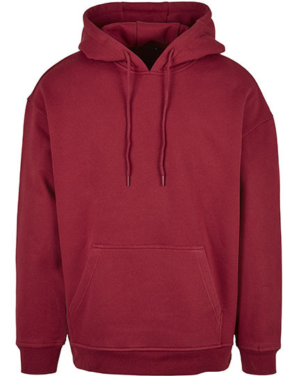 Build Your Brand Basic Basic Oversize Hoody Burgundy