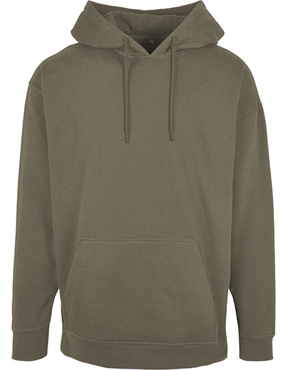 Build Your Brand Basic Basic Oversize Hoody Olive