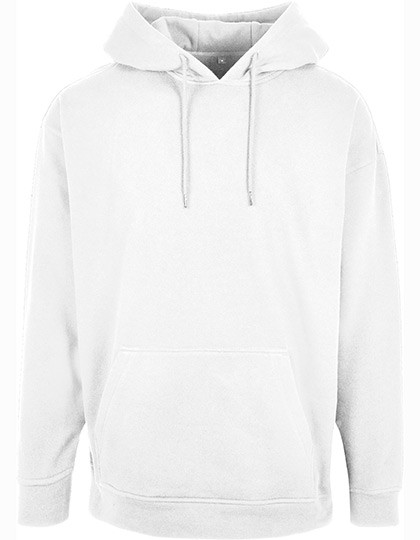 Build Your Brand Basic Basic Oversize Hoody White