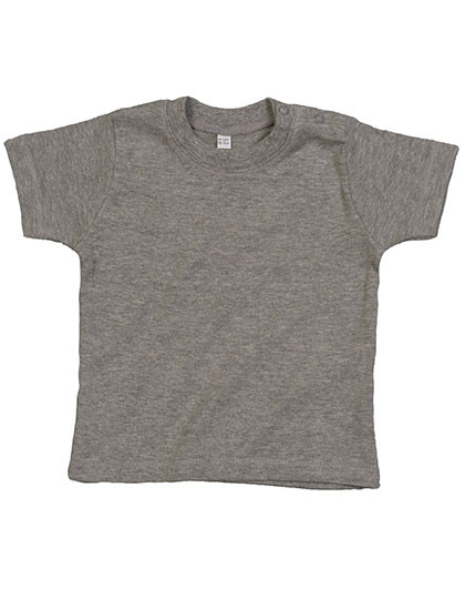 Babybugz Baby T Heather Grey Melange