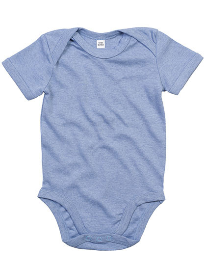 Babybugz Baby Bodysuit Heather Blue