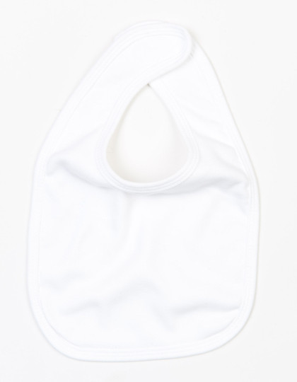 Babybugz Baby Bib White