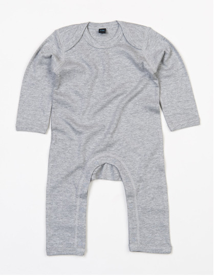 Babybugz Baby Rompasuit Heather Grey Melange