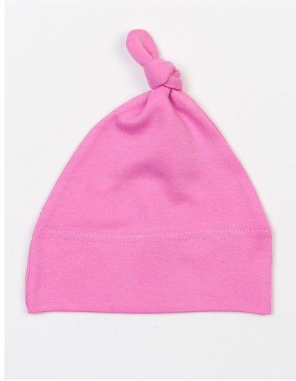 Babybugz Baby One Knot Hat Bubble Gum Pink