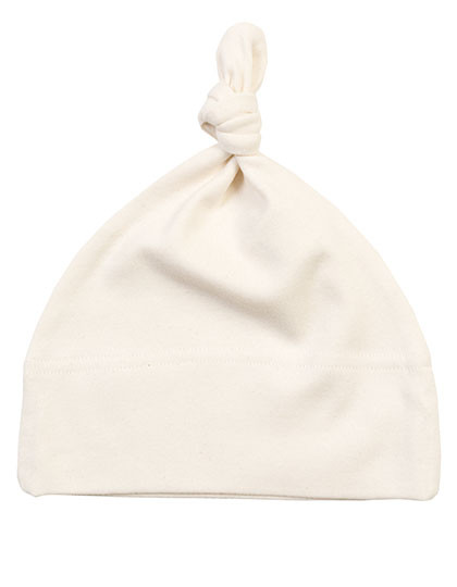 Babybugz Baby One Knot Hat Organic Natural