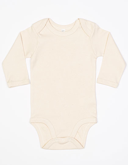 Babybugz Baby Long Sleeve Bodysuit Organic Natural