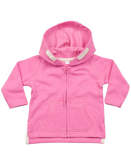 Babybugz Baby Zipped Hoodie Bubble Gum Pink