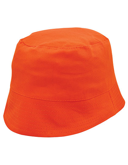 L-merch Baumwoll-Sonnenhut Orange