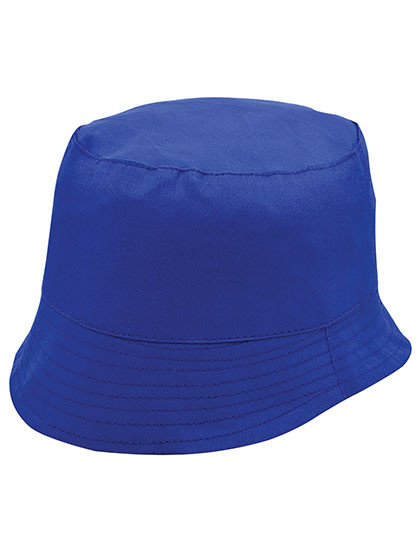 L-merch Baumwoll-Sonnenhut Royal Blue