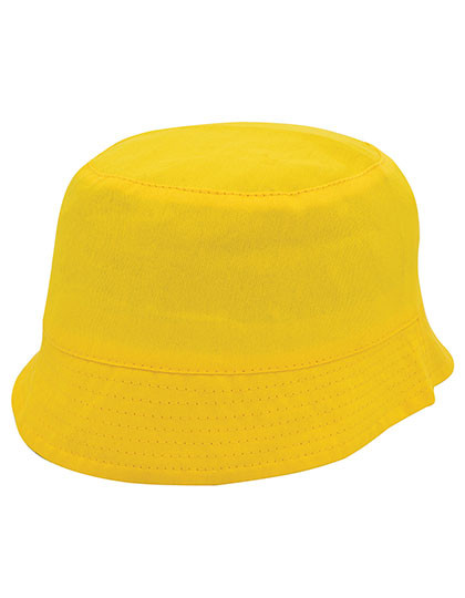 L-merch Baumwoll-Sonnenhut Yellow
