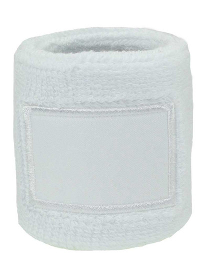 L-merch Schweißarmband White