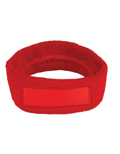 L-merch Kopfschweißband mit Label Red